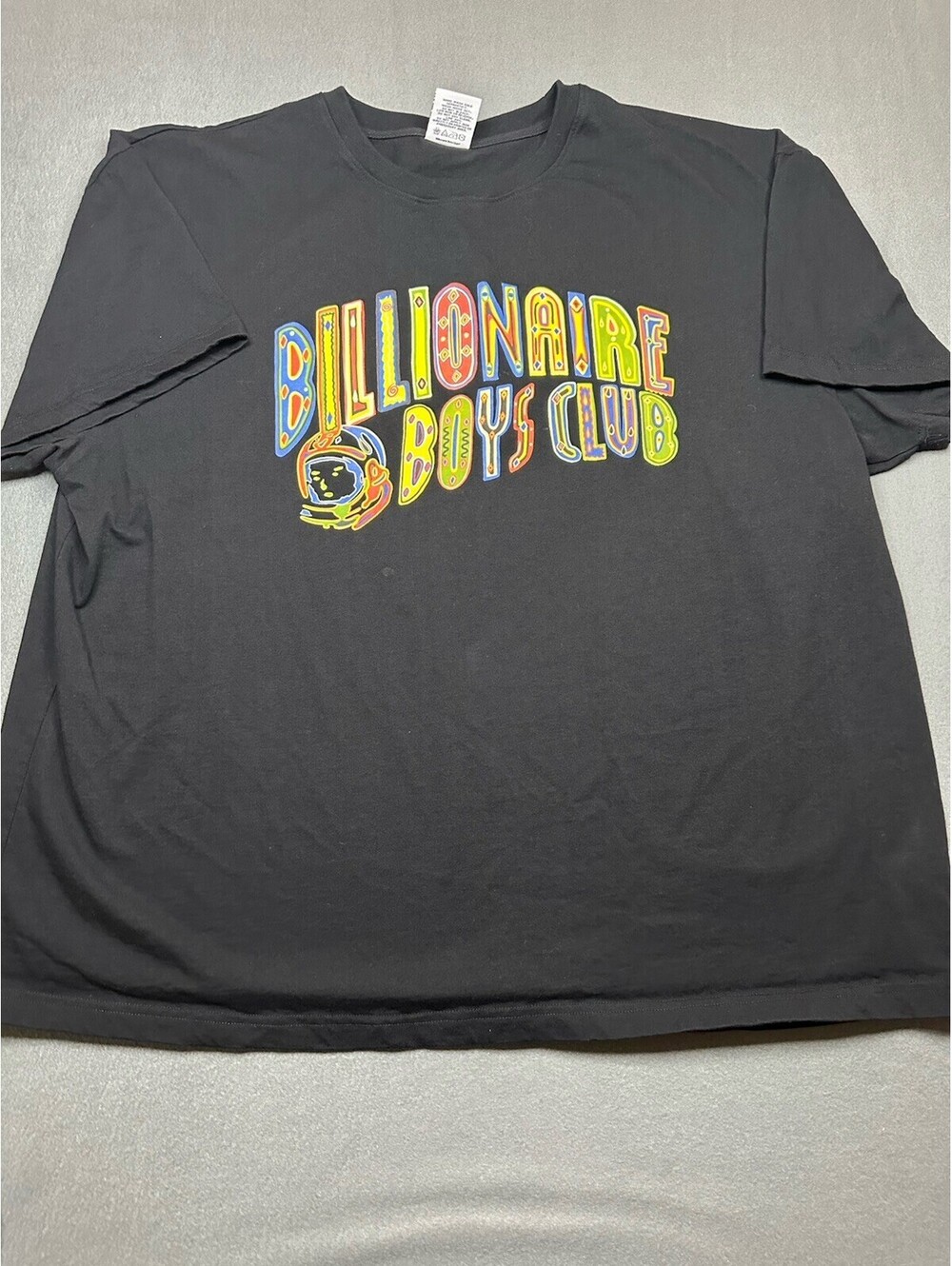 Billionaire Boys Club Black T-Shirt Sze XXXL With Front Logo, Greta Condition